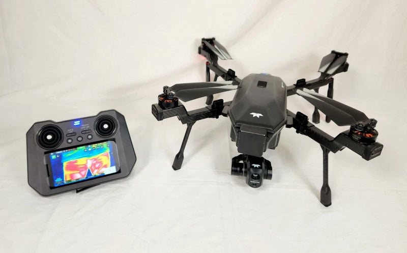 NDAA Teledyne Flir SIRAS Pro Drone  MDX Thermal & RGB Cams (4-Sets batteries!!)