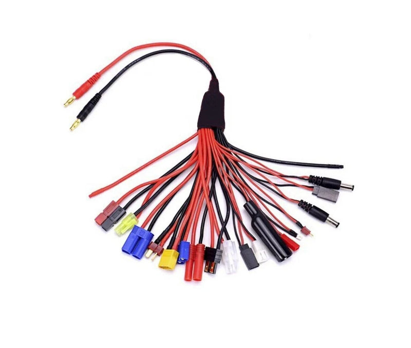19 in 1 Charging Cable RC For lipo Battery Converter Multi Charger Adapter Parts