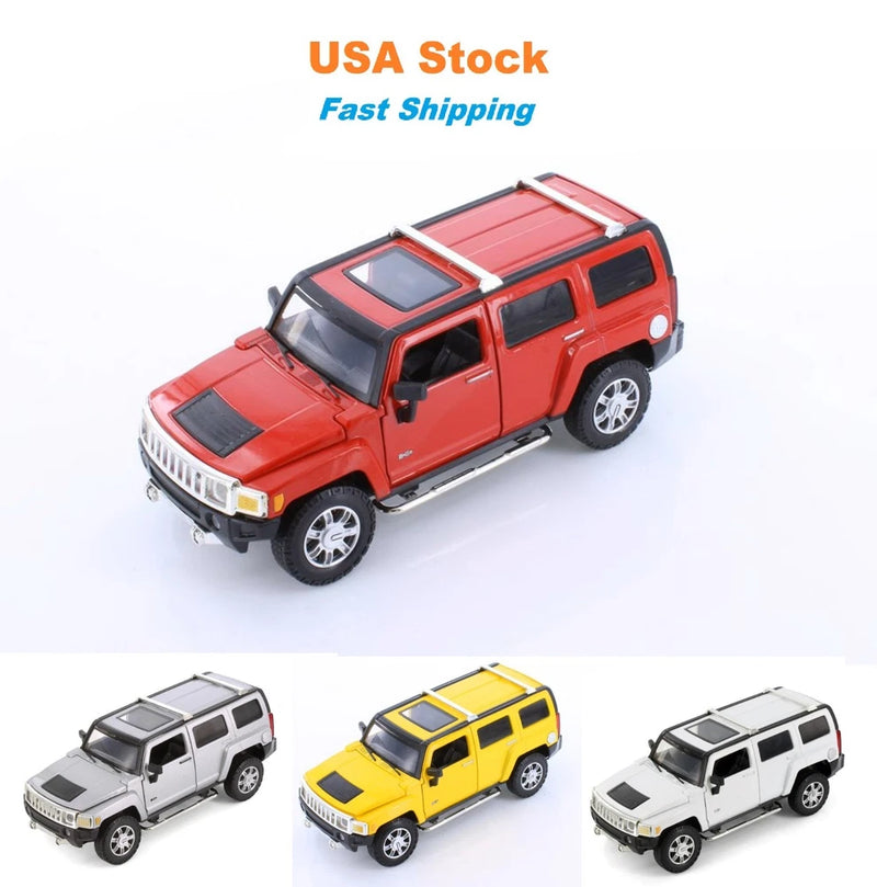 Hummer H3 Showcasts Collectibles 68240D Diecast Model Car 7.75", 1:24