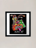 FPV Pilot RC Racing Design Framed A Framed Wall Art Poster Canvas Print Picture