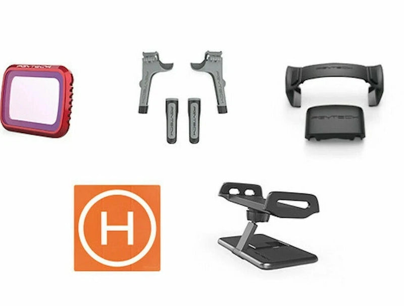 PGYTECH MAVIC AIR 2 ACCESSORIES COMBO Landing Gear/Propeller Holder/UV FilterETC