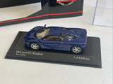 Model road car McLaren F1 GTR Metallic Blue Diecast Minichamps 530 133435 1:43rd