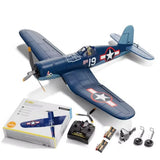 US Volantex WWII F4U Corsair 2.4G 4CH RC Plane 500MM Remote 6Axis Gyro Stunt RTF