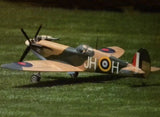 Fun Sport Scale Spitfire By Dynaflite RC Fixed Wing Airplane Short Kit + Plan