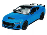 2024 Ford Mustang GT ¨C Blue (NEX) Diecast 1:24 Scale Model - Welly 24123BL