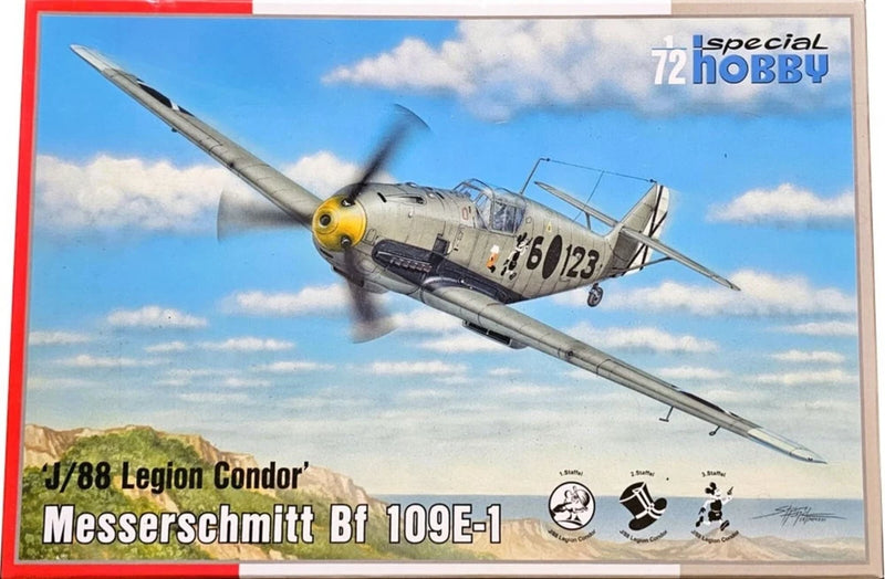 1/72 Special Hobby 72459: Bf109E-1