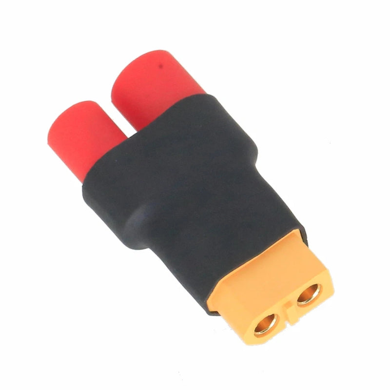 HXT 6mm Female Jack to XT60 Female Jack No Wires Adapter For RC Lipo Battery