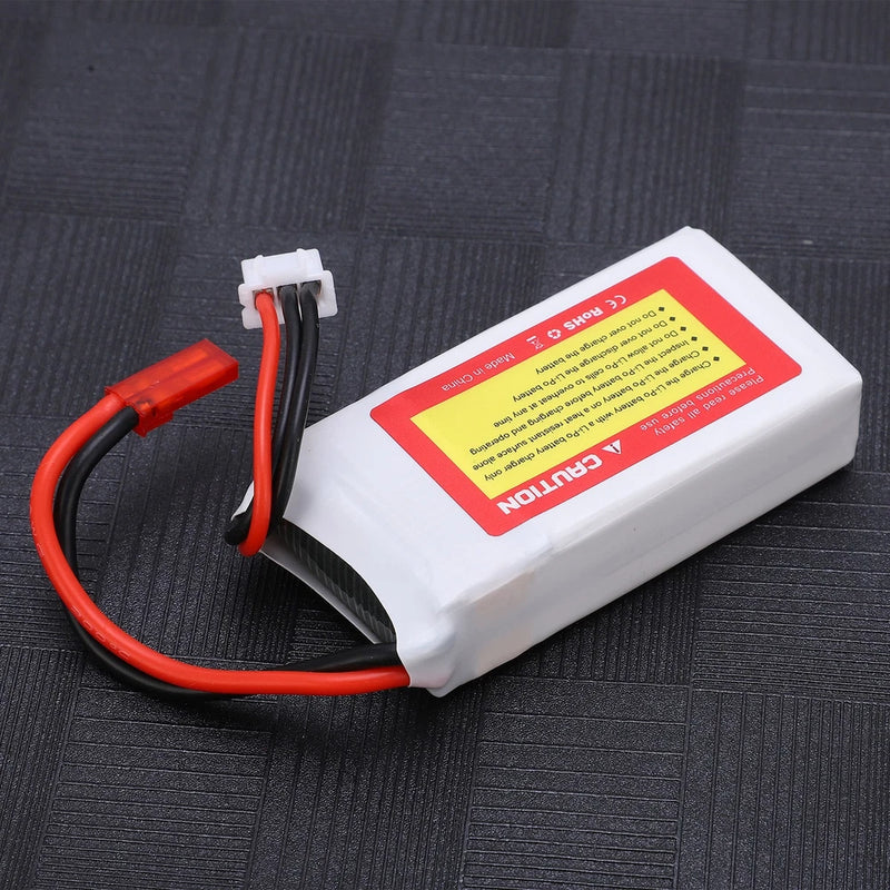 US 7.4V 850mAh 25C LiPolymer Lipo Rechargeable Battery JST Plug For RC Cars Battery