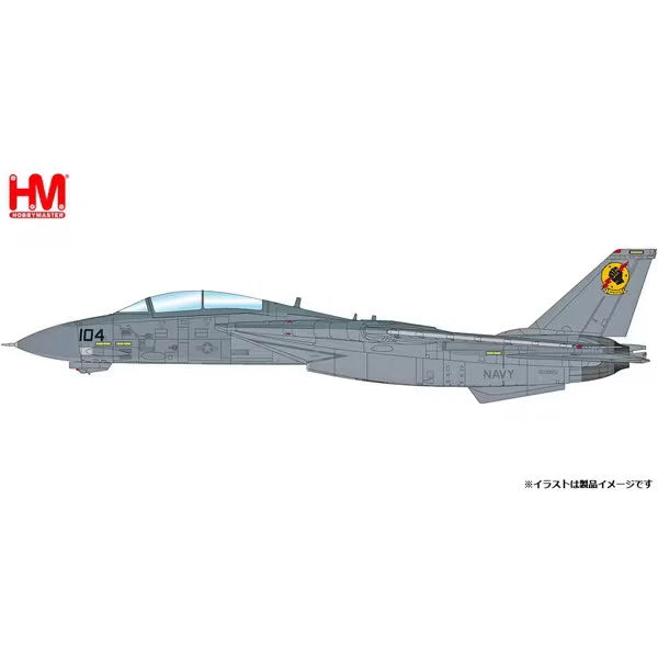 HA5255 1/72 F-14A Tomcat VFA-25 First of the Fleet [Diecast Airplane]