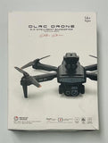 R/C intelligent quadcopter drone with onboard camera, front view