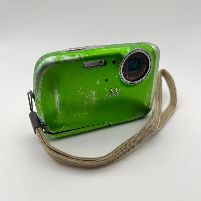 FUJIFILM FinePix Z33WP Green Compact Digital Camera Tested Working Japan