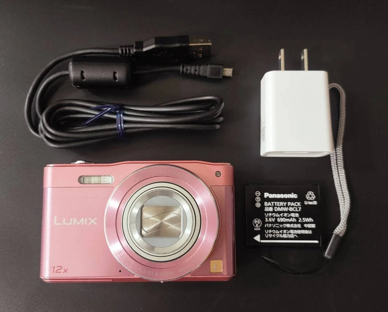 Panasonic LUMIX DMC-SZ8 Wi-Fi Pink Digital Camera