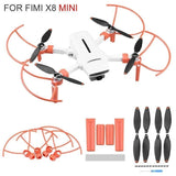 4pcs Propeller + Protection Guards + Landing Gear Set for FIMI X8 MINI Drone