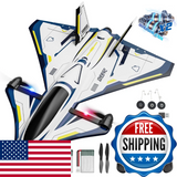 Deerc 4Ch Brushless Rc Planesci-Fi Remote Control Jet Hobby Airplane Led Lights