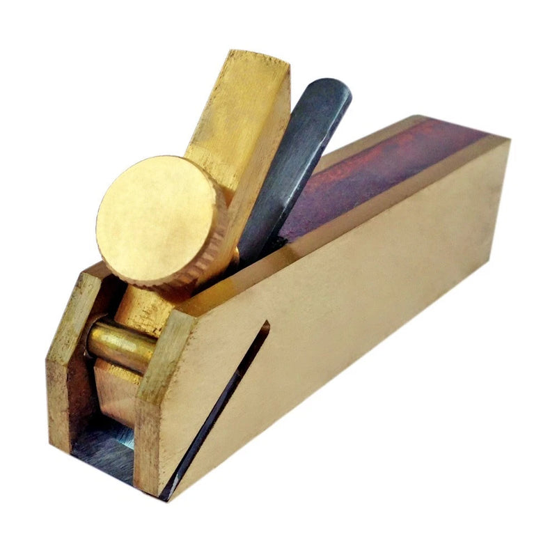 3?? Hobby Brass Bull Nose Plane ?C Mini Woodworking Hand Plane for Trimming