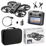ikaufen S156 Drone with Built-in Big Screen Control Dark grey, grey