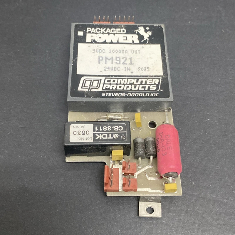 DC-DC CONVERTER MODULE, PM921 Packaged Power , Output : 5 VDC, Input 24VDC J7
