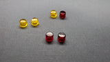 1/25 Model Car/Truck - Pair of Police/Emergency Vehicle Roof Lights - Red, Amber