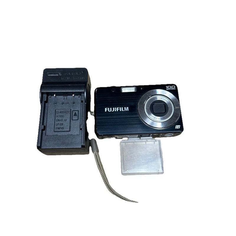 Tested Fujifilm FinePix J20 10.0MP Digital Camera Black Battery Charger *Read*