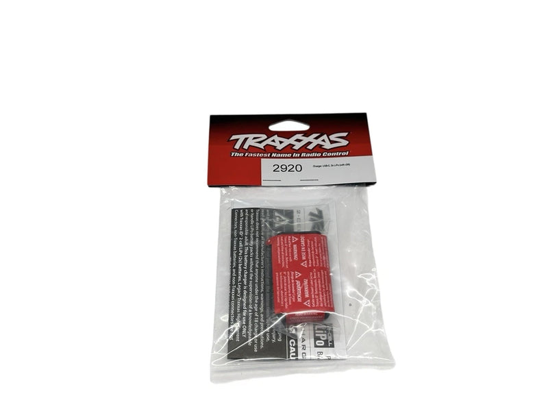 New Traxxas TRA2920 USB-C 2S Lipo Charger W iD Connector Rc Part #18806 Battery