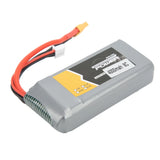 RC LiPo battery pack with XT30 connector, red and black leads, gray case
