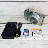 Fujifilm FinePix F300EXR Compact Digital Camera Gold Tested Excellent Condition