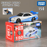 1:64 Diecast Alloy Nissan GTR R34 Skyline Car Model Toy Vehicle Collectible Gift
