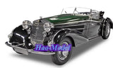 SunStar 1:18 Horch 855 Roadster 1939 Alloy Diecast Model Car Ornaments Black