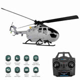 RC Helicopter RC Drone Single Propeller 6 Axis Gyro Stabilization RC Airplane ks