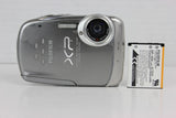 Fujifilm FinePix X Series XP10 Silver Digital Camera & Battery Only Tested