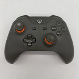 Microsoft Xbox One Controller Green/Orange Model 1708 Tested No Battery Cover Battery