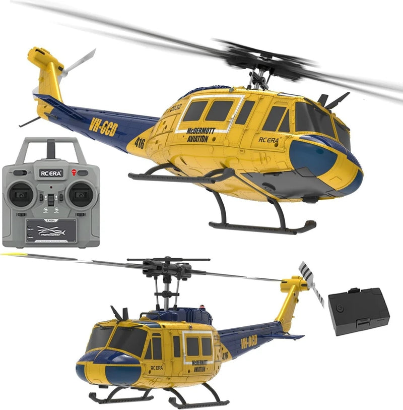 315MM UH-1 Remote Control Helicopter Aircraft for Adults Expert 6CH C032 RC Hel