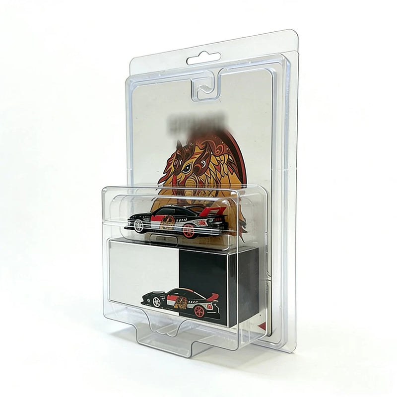 Plastic Protector Display Case Clamshell Box for MINI GT Mijo Diecast Model Car