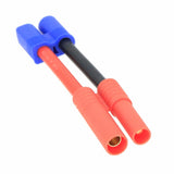 EC3 Male to HXT 4mm Male-/Female+ cable 12AWG 5CM wire For RC Battery Toys FPV