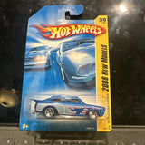 Hot Wheels 2008 New Models ¡¯65 VOLKSWAGEN FASTBACK Metalflake Blue w/5s (39/40)