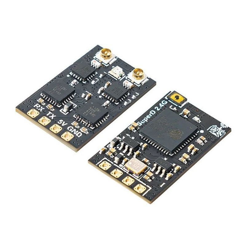 BETAFPV SuperD ELRS 2.4G Receiver ExprssLRS RX 2T Antennas TCXO IN For FPV Drone