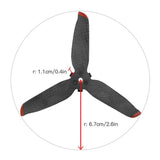 Carbon Fiber Propeller Quick Release B-lades Props for DJI FPV Combo Drone