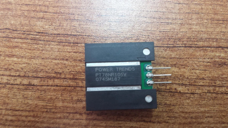 POWER TRENDS PT78NR105V Module DC-DC 1-OUT -5V 1A 5W 3-Pin SIP Module