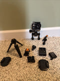 EKEN 4K action camera with waterproof case, tripod, mounts, WiFi module and adapter