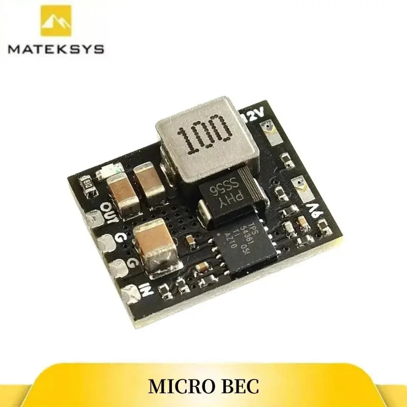 MATEK MICRO BEC 6-60V TO 5V/9V/12V-ADJ 18*15mm for RC FPV Racing Drones New