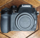 Panasonic LUMIX GH4 Digital Camera Body Black (Preowned)