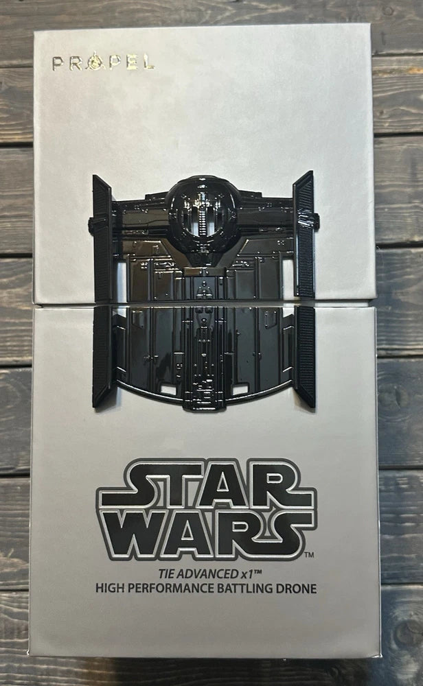 Star Wars Propel Tie Advanced x1 battling drone box with front artwork and logo