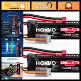 11.1V 3000mAh 80C Lipo Battery Pack for RC Cars, Drones, Softcase T Plug Battery