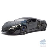 Lykan Hypersport 1:32 Model Car Diecast Toy Vehicle Collection Kids Gift Black Battery