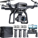 Bwine F7GB2 Pro Drones with Camera for Adults 4K UHD Aerial, 3-Axis Dark Gray