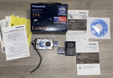Panasonic Lumix DMC-TZ3 7.2MP Digital Camera With Charger & SD Card Leica Tested