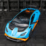 1:32 HURACAN STO Alloy Sports Car Model Diecast Toy Vehicle Car Sound Light