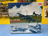 Hobby Master 1/72 die-cast BF 110G-2/R3 plane model in box, dark green aircraft artwork