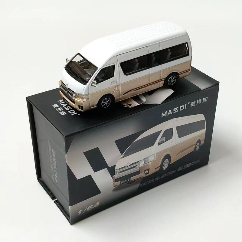 1:64 Scale HiAce H200 Alloy Diecast Mini Van MPV Collection Model