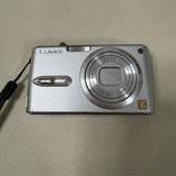 Excellent Panasonic Lumix DMC-FX07 Silver compact camera tested Japan